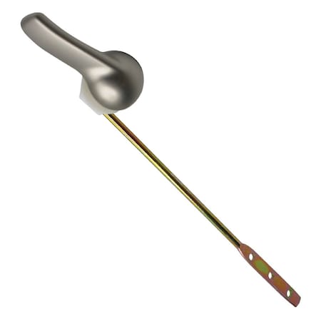 Thrifco Plumbing Universal Toilet Tank Trip Lever, Satin Nicker 4402283